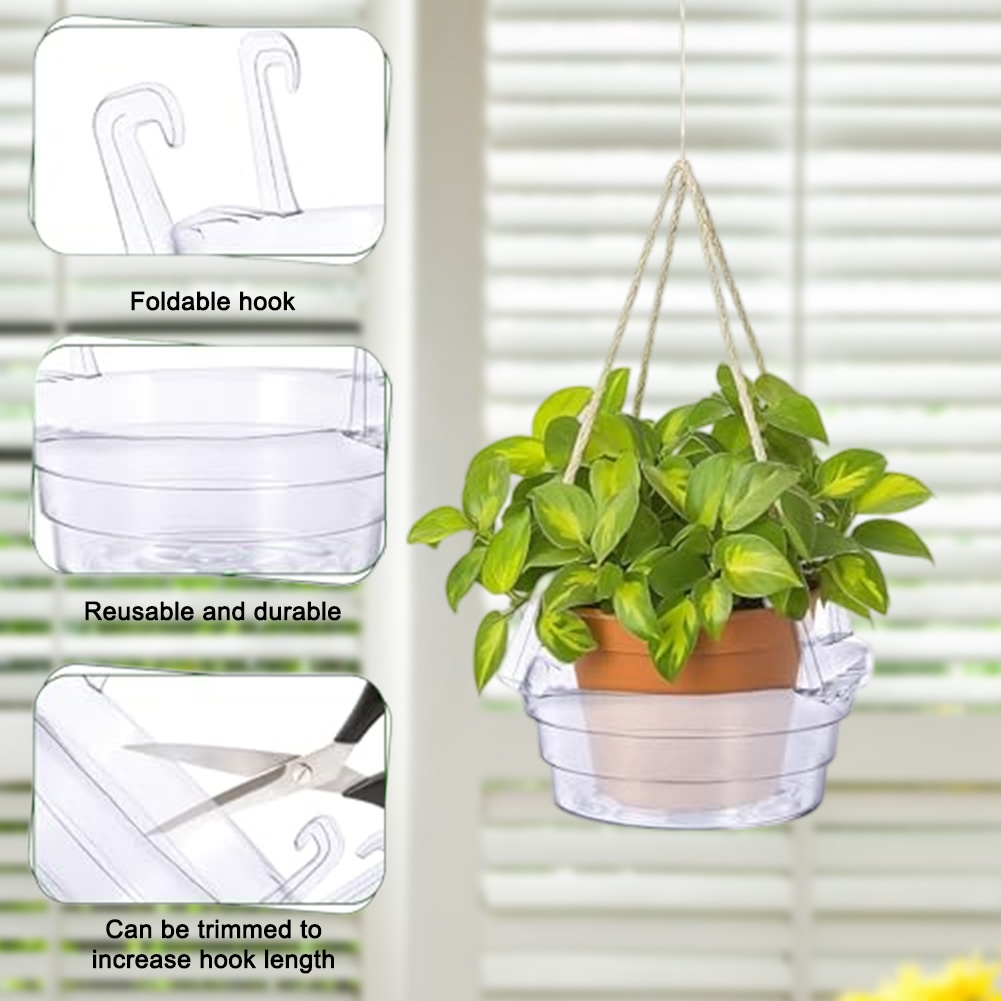 Drip Tray Saucer - Bandeja Suspensa para Plantas de 8
