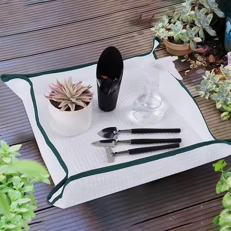 Bonsai Repotting Mat - 1pc 19.68/39.37in planta repotting tapete quadrado
