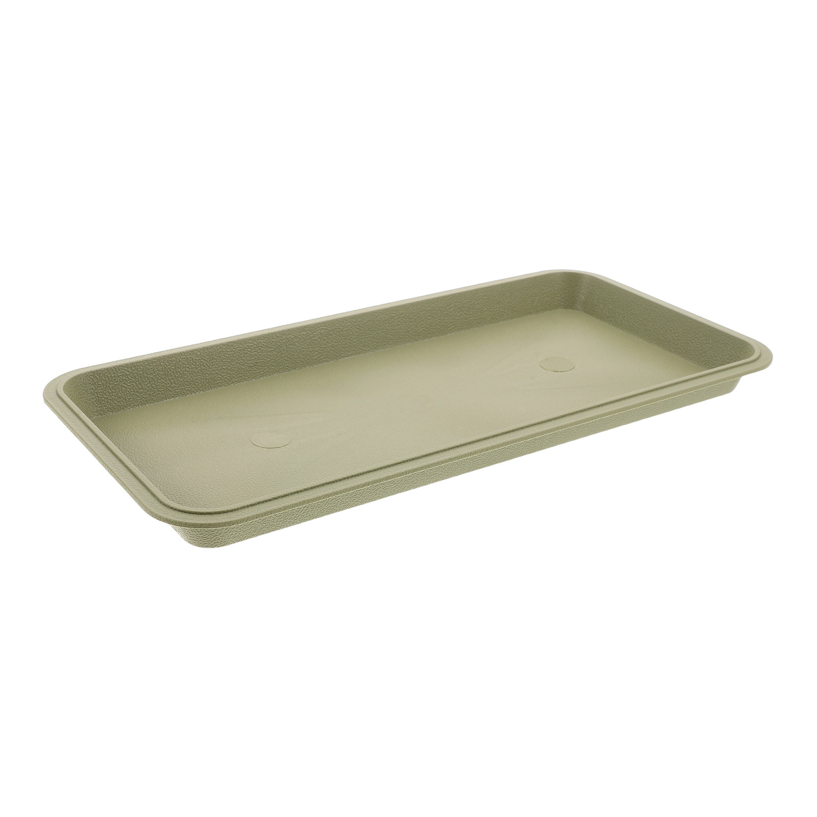 Drip Tray Saucer - Bandeja Retangular para Plantas 29,5x14,5cm, Bandeja