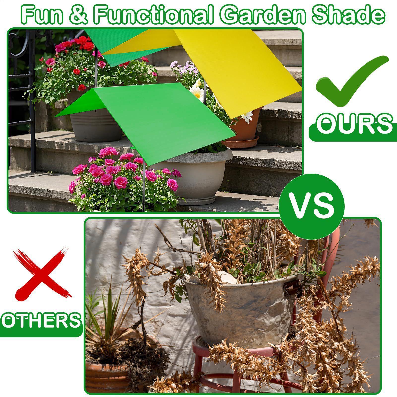 Bonsai Garden Cafe - Guarda-chuva para plantas, anti-UV, com cobertura