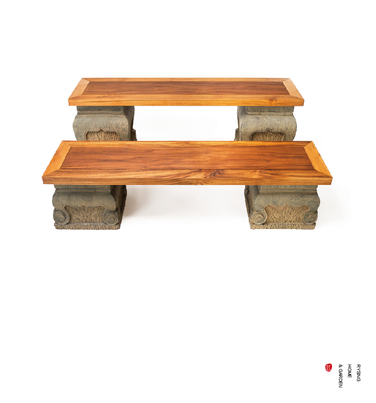 Bonsai Garden Layout - Layout de jardim de terraço, rack
