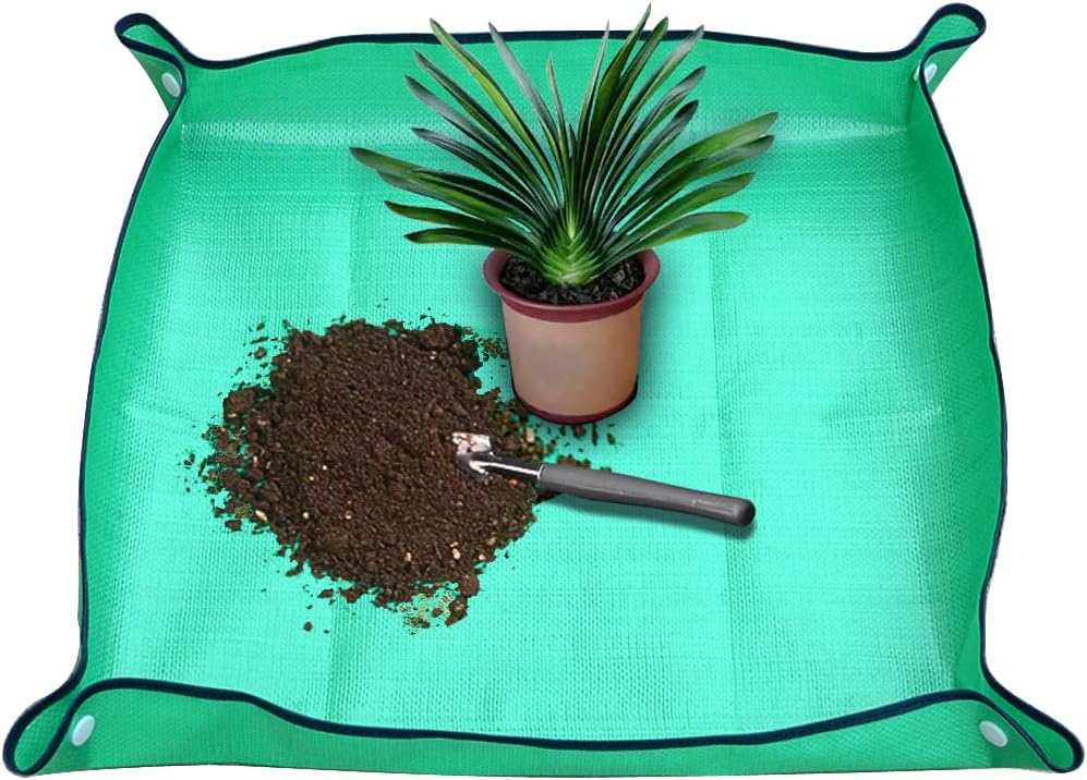 Bonsai Repotting Mat - Tapete Dobrável Portátil Impermeável para Replantio
