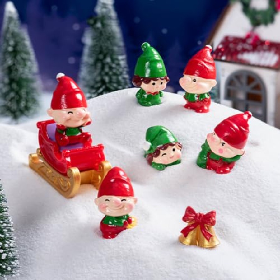 Bonsai Garden In Japan - Figuras Miniaturas de Natal, Mini Elfos