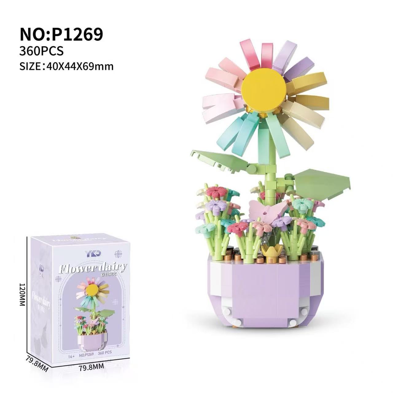Mini vasos de flores conjuntos - Bonsai Garden Lego Set avaliação e preço