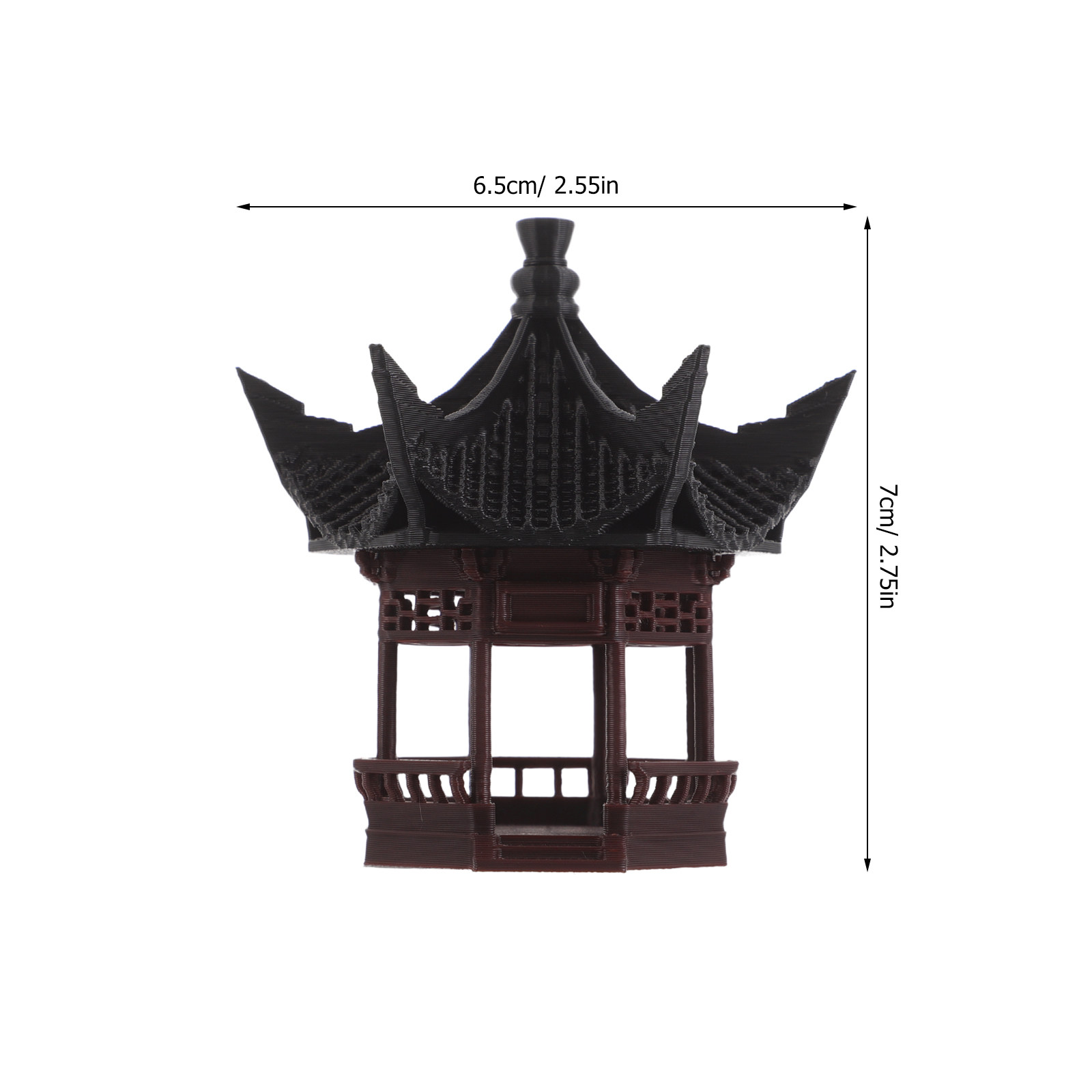 Mini Pagode Decorativo para Pa - Bonsai Garden Display avaliação e preço