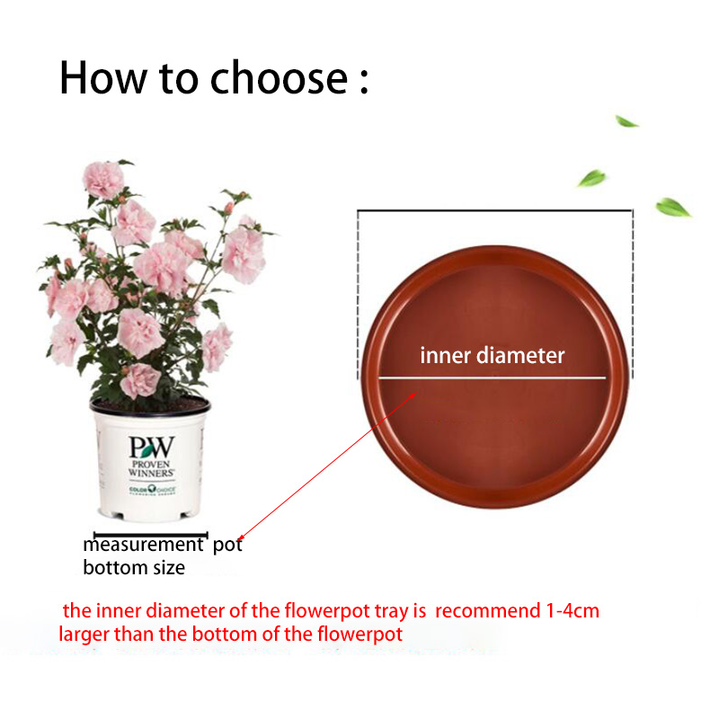 Bandeja de vaso de flores de p - Drip Tray Saucer avaliação e preço