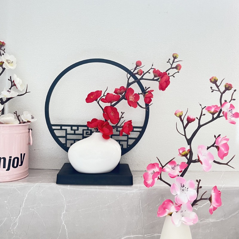 Novo estilo chinês tela preta  - Bonsai Garden Entrance avaliação e preço