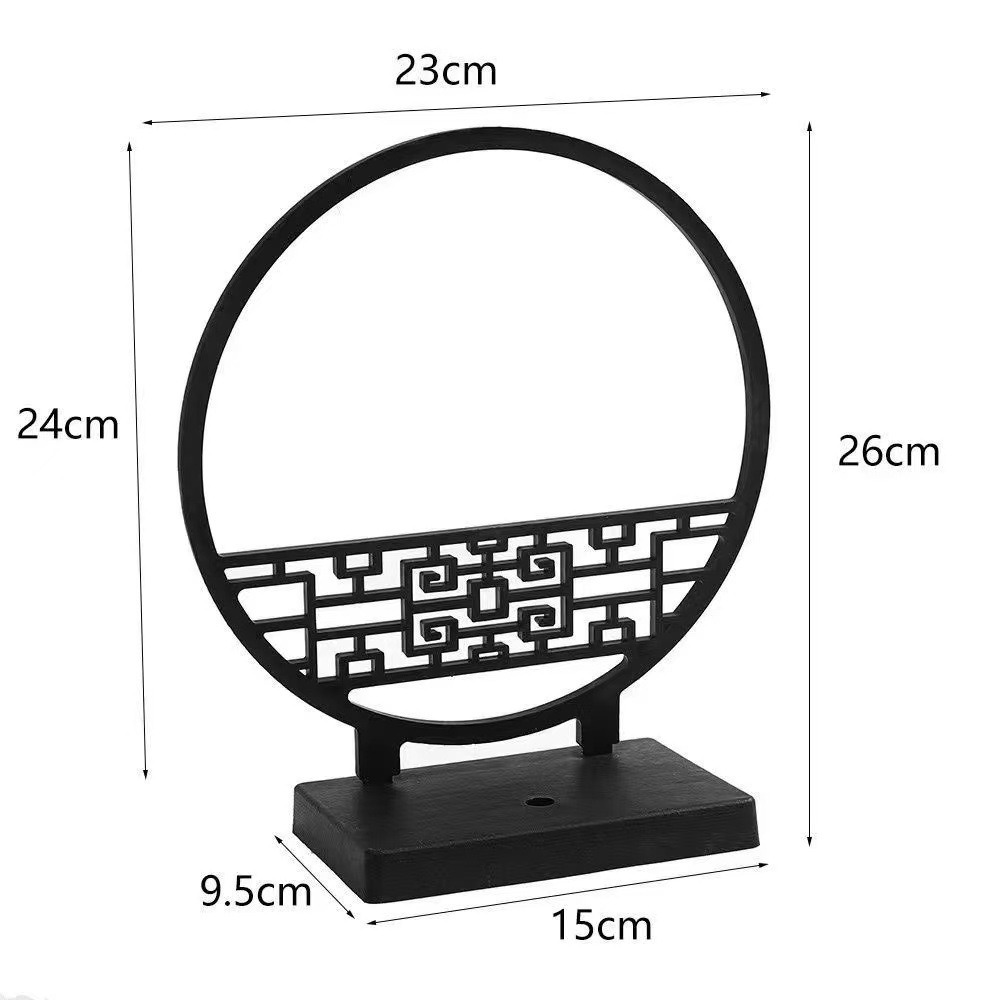 Novo estilo chinês tela preta  - Bonsai Garden Entrance avaliação e preço
