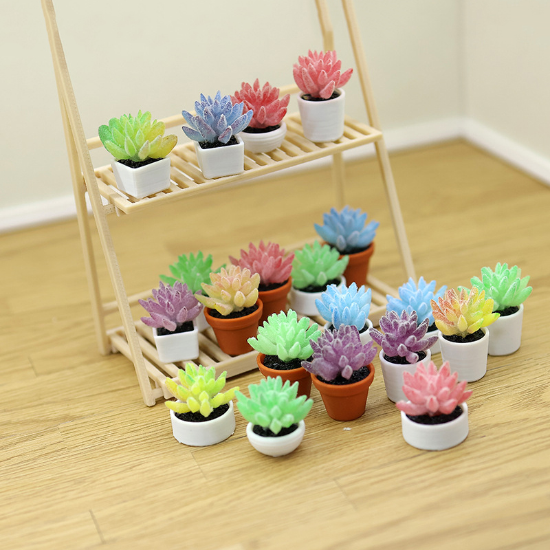 Mini Bonsai Suculento Artifici - Bonsai Garden Layout avaliação e preço