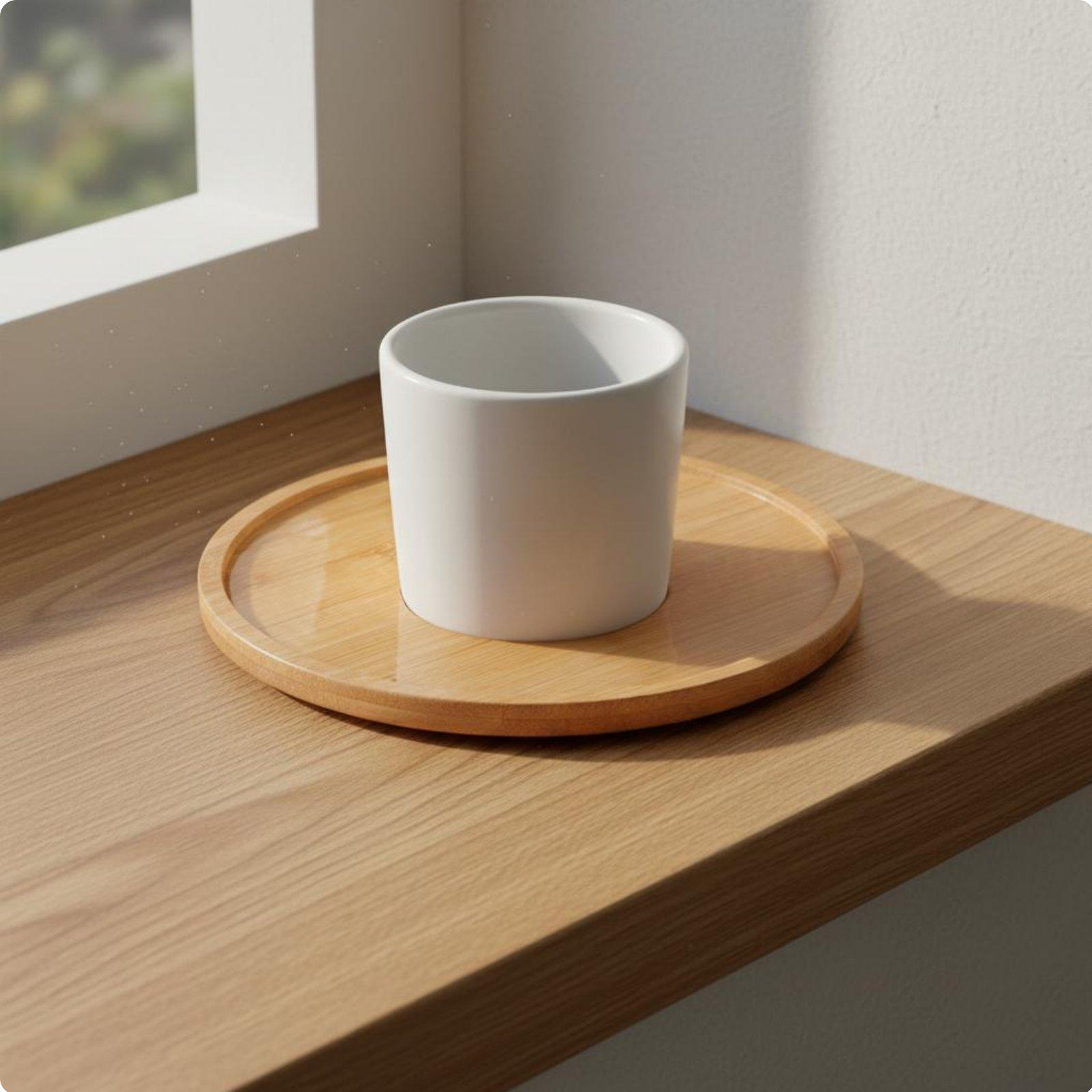 Suporte de Bambu Industrial pa - Drip Tray Saucer avaliação e preço