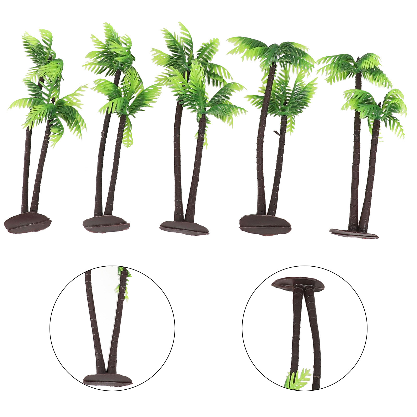 5 Peças de Palmeiras de Coco I - Bonsai Garden Layout avaliação e preço