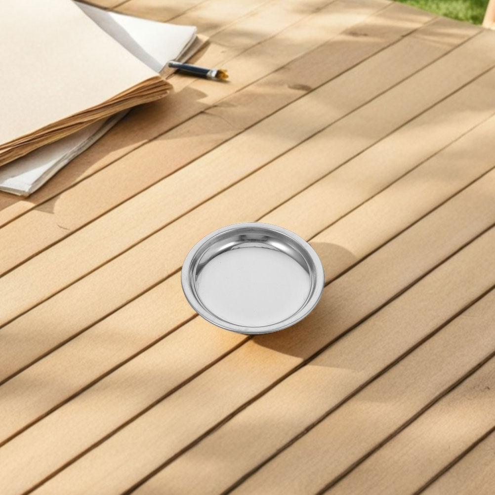 12 Peças Bandeja de Aço Inoxid - Drip Tray Saucer avaliação e preço