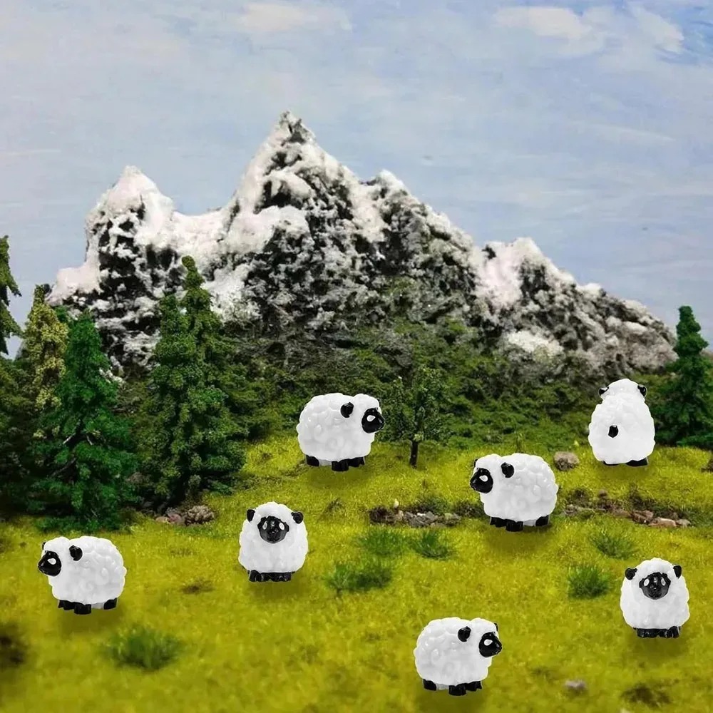 10 Peças de Figuras de Ovelhas - Bonsai Garden China avaliação e preço