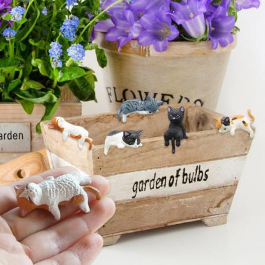 Miniaturas de Gatos Fofos, Dec - Bonsai Garden In Japan avaliação e preço