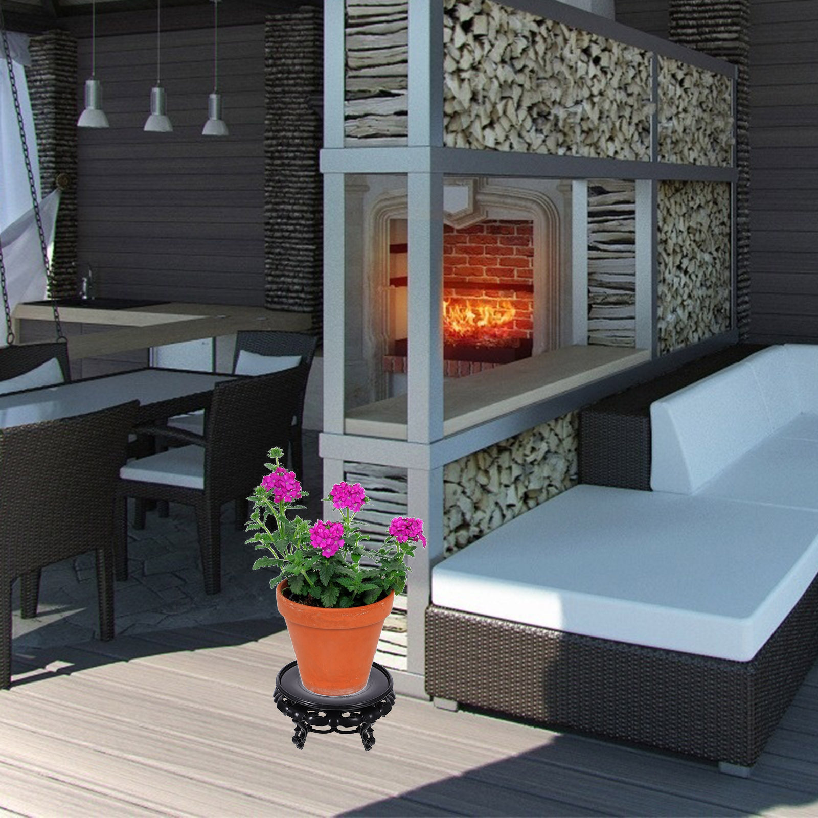 Suporte Elevado de Resina para - Bonsai Garden Display avaliação e preço