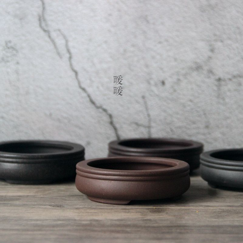 Pote de bonsai circular de cer - Bonsai Garden China avaliação e preço