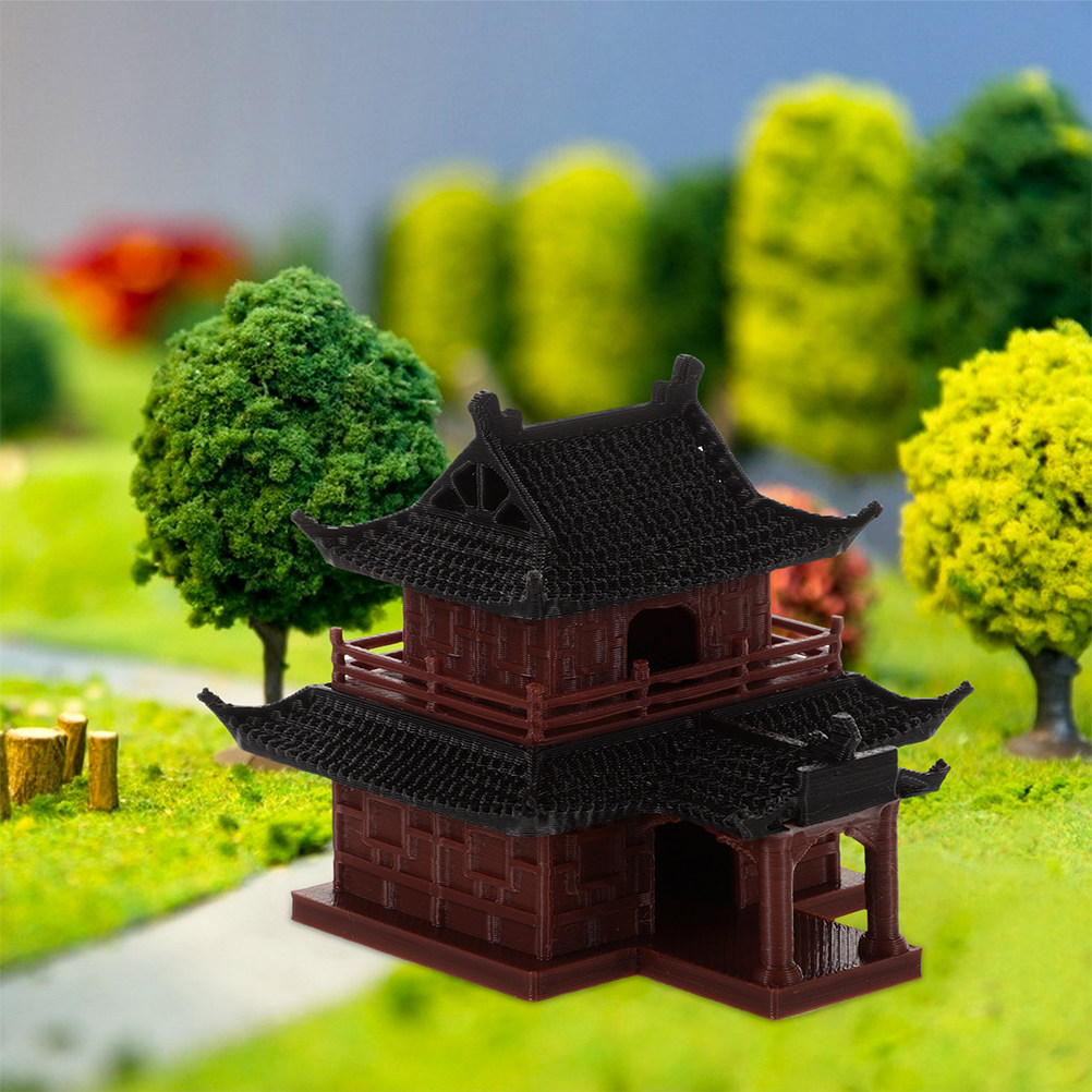 Estátua de Pagode Miniatura Ar - Bonsai Garden Display avaliação e preço