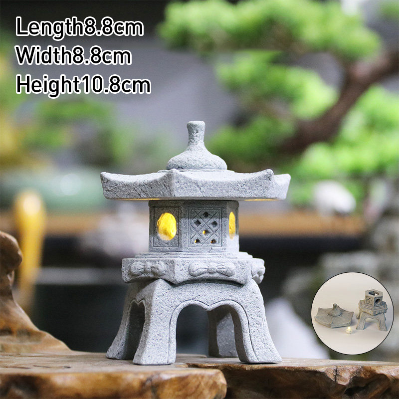 Vintage zen miniatura areia pe - Bonsai Garden In Japan avaliação e preço