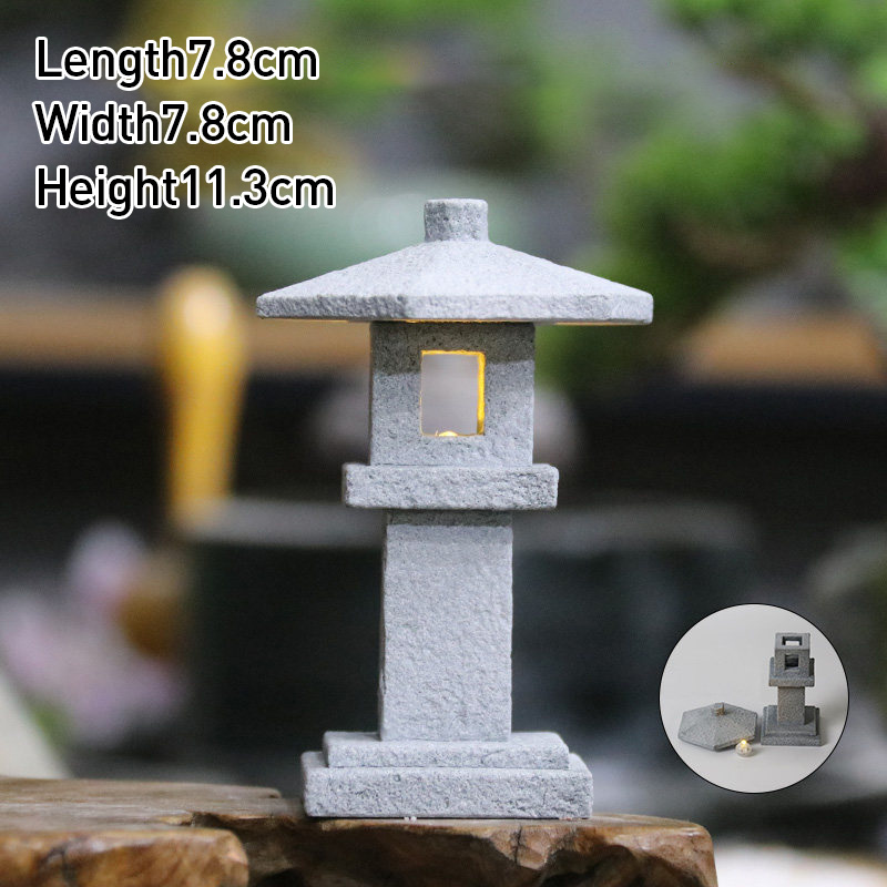 Vintage zen miniatura areia pe - Bonsai Garden In Japan avaliação e preço