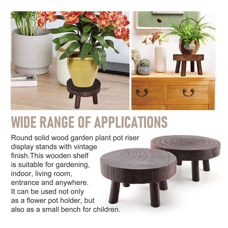 ABHU 2 Peças Mini Suporte de M - Bonsai Garden Display avaliação e preço