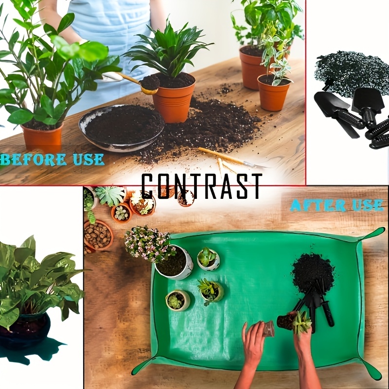 Tapete Grande Dobrável de PE R - Bonsai Repotting Mat avaliação e preço