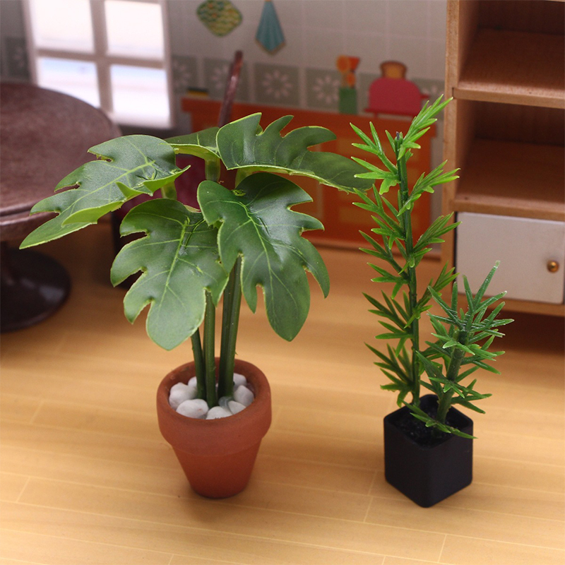 Miniatura de Planta Verde em V - Bonsai Garden Layout avaliação e preço