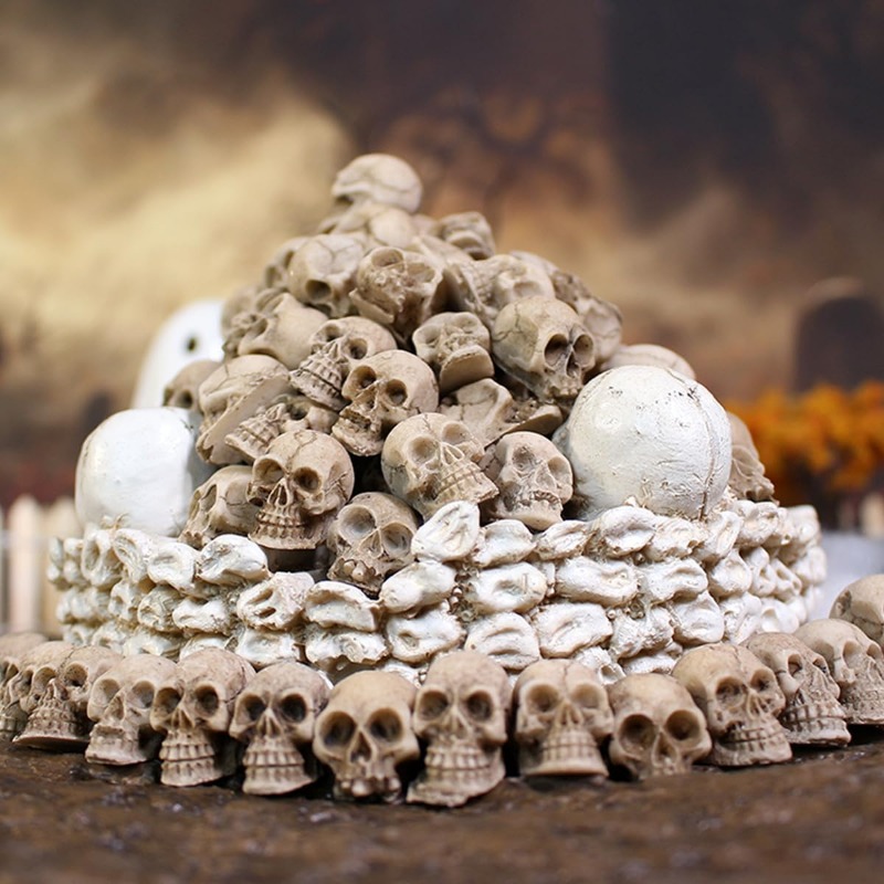 Figuras de Crânio Realistas em - Bonsai Garden Display avaliação e preço