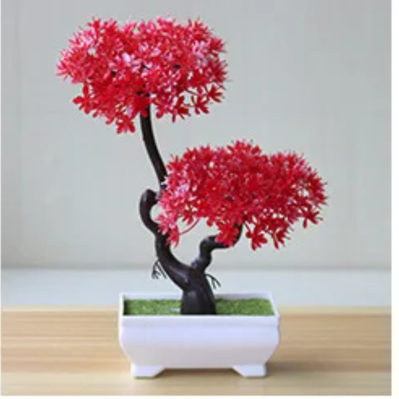 Planta Artificial Pequena em V - Bonsai Garden For Home avaliação e preço