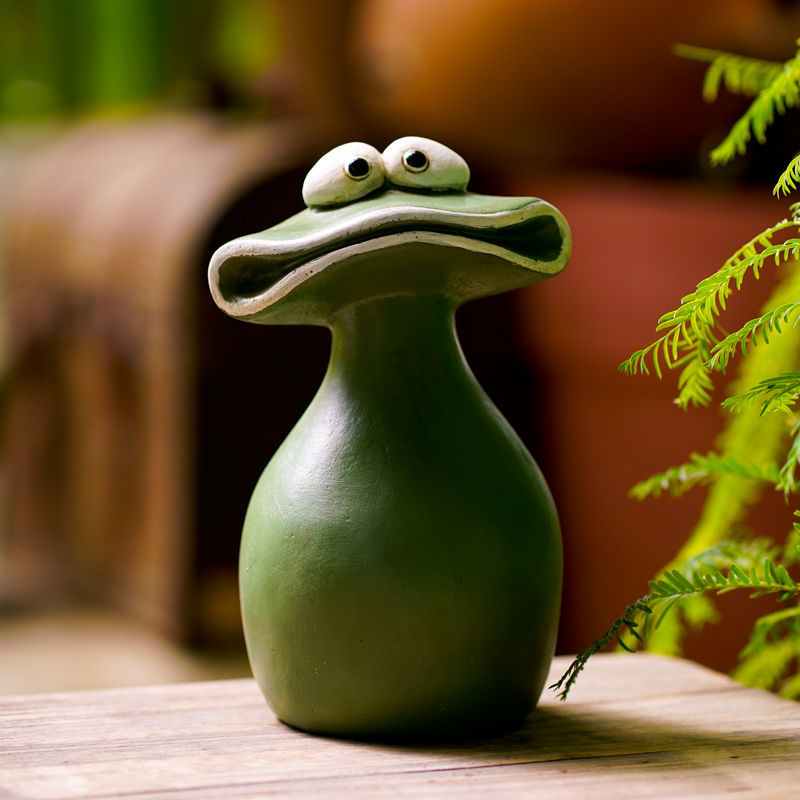 Dos desenhos animados boca gra - Bonsai Garden China avaliação e preço