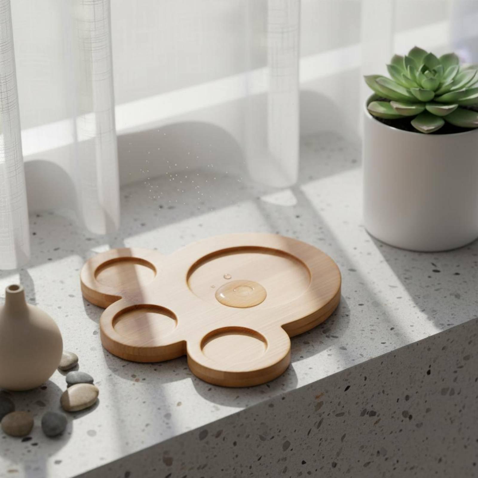 Base de Bambu Industrial para  - Drip Tray Saucer avaliação e preço