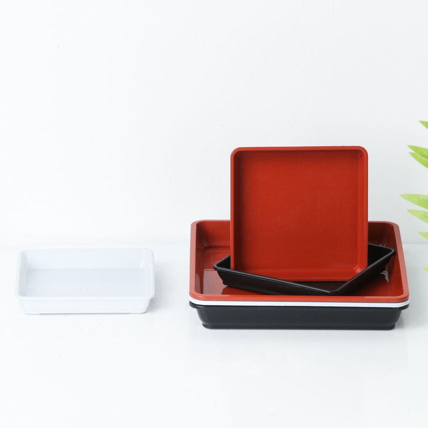 Quadrado Forma Pires Plásticos - Drip Tray Saucer avaliação e preço