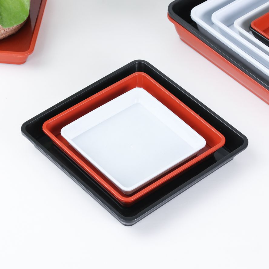 Quadrado Forma Pires Plásticos - Drip Tray Saucer avaliação e preço