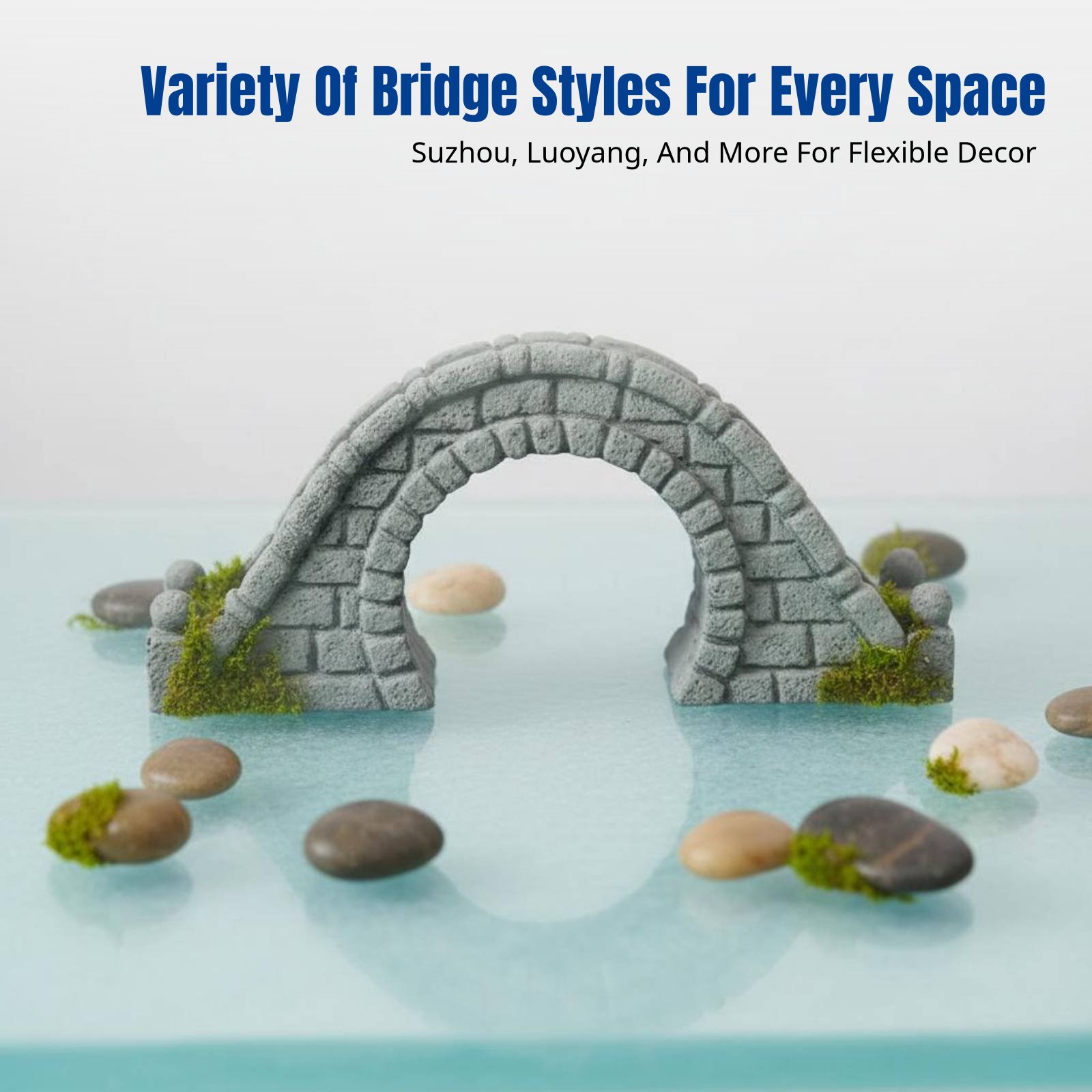 Mini Ponte de Resina para Deco - Bonsai Garden China avaliação e preço