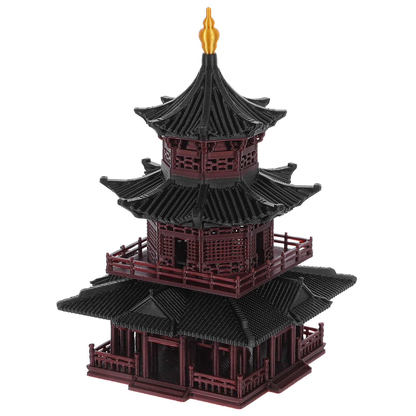 Escultura de Pagode Zen Asiáti - Bonsai Garden Display avaliação e preço