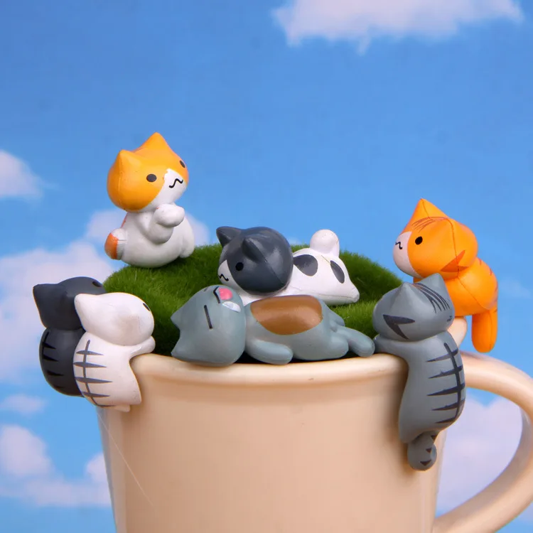 Conjunto de 6 Peças de Gatos d - Bonsai Garden In Japan avaliação e preço