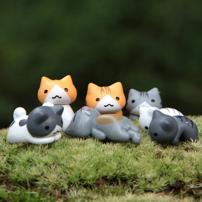 Conjunto de 6 Peças de Gatos d - Bonsai Garden In Japan avaliação e preço